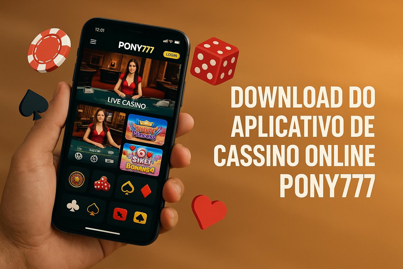 Baixar o PONY777 Cassino App