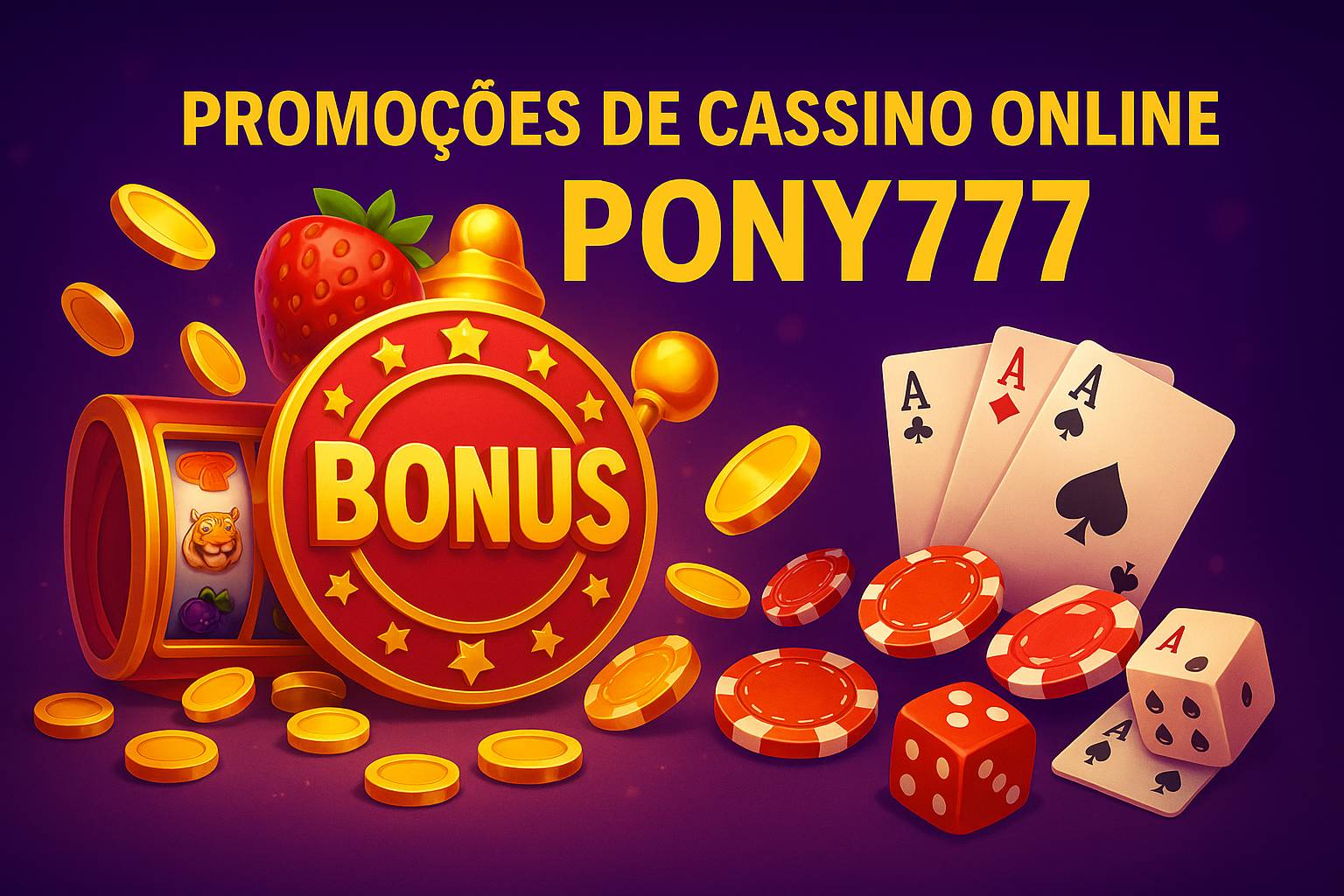 O bônus promocional PONY777 é uma ótima maneira de começar sua aventura