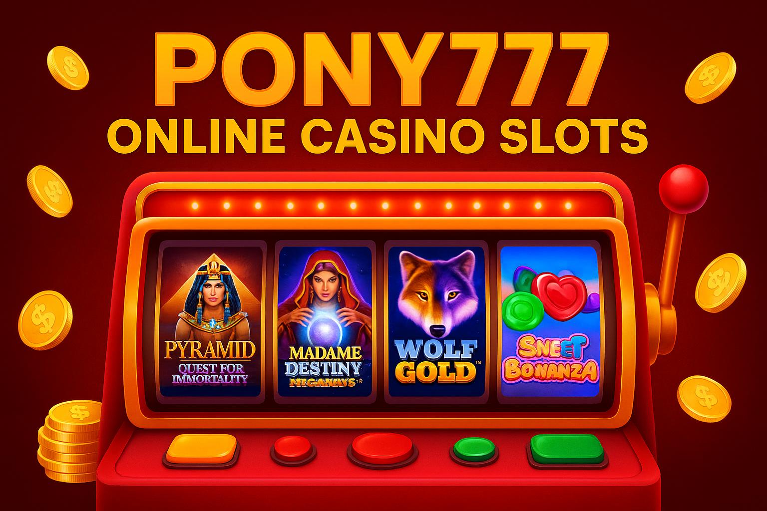 Jogos de Slot no Casino Online PONY777