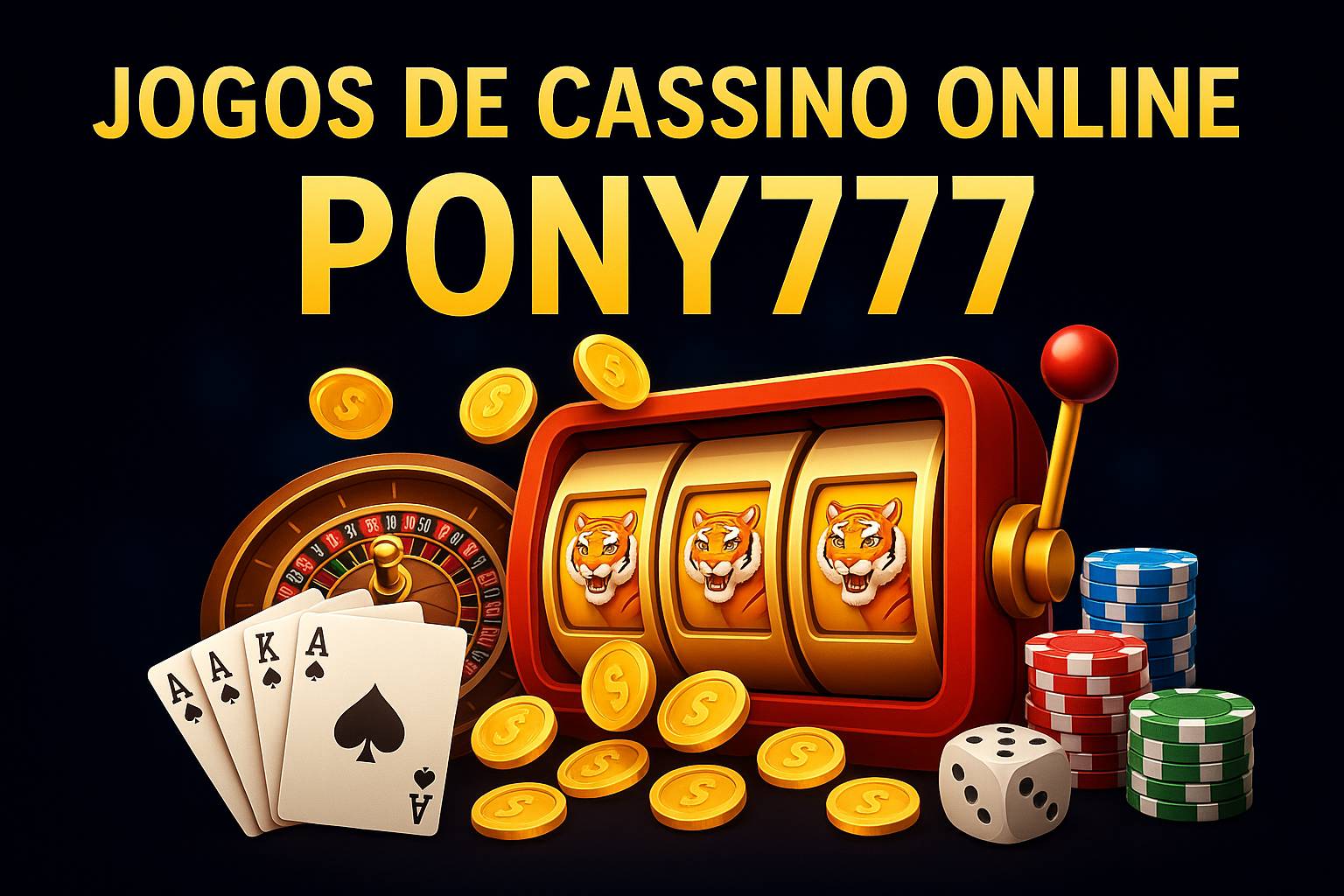Jogos de cassino online inovadores e emocionantes na PONY777
