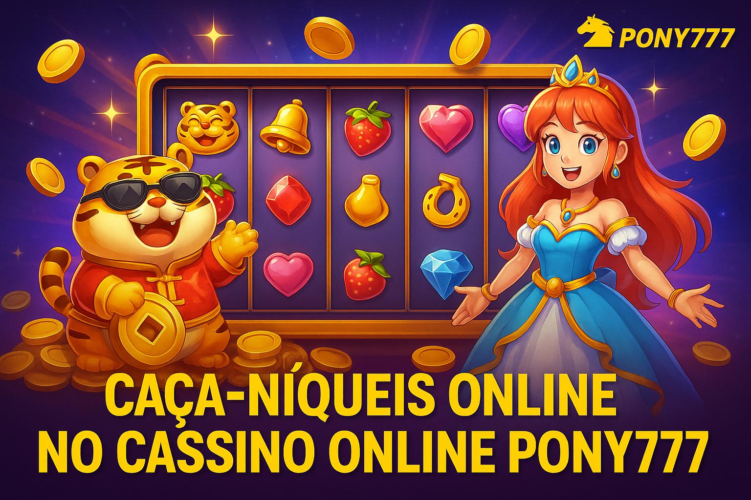 Explore o mundo das slot machines no PONY777 Casino